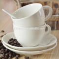 white ceramic cup and saucer